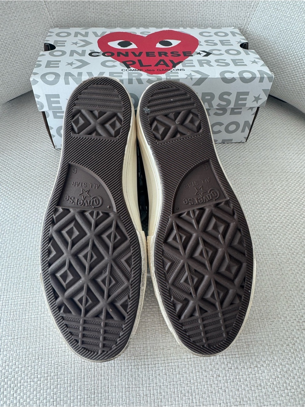 Converse PLAY Comme Des Garcons Chuck Taylor All  Start with hart - Picture 5 of 6